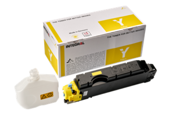 Imagine Cartus laser Kyocera TK-5215 Y Integral-Germany Laser