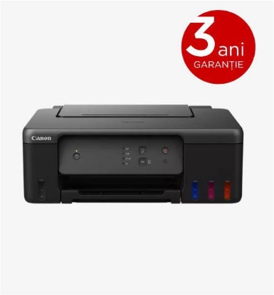 Imagine Imprimanta inkjet color CISS Canon PIXMA G1430, dimensiune A4 (Printare), viteza 11ipm alb-negru, 6ipm color, rezolutie printare 4800x1200 dpi, imprimare fara margini, alimentare hartie 100 coli,interfata: USB Hi-Speed, consumabile:GI-41 4528C001AA, 4543C001AA, 4544C001AA, 4545C001AA.