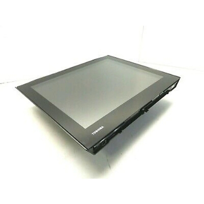 Imagine Sistem POS TOSHIBA 6140-E10, Display 18.5" Touchscreen 1366 by 768, Intel Dual Core Celeron 847E 1.1 GHz, 8 GB DDR3, 128 GB SSD SATA, Card Reader, Customer Display