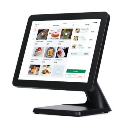 Imagine Sistem POS Expert ST9500, Display 15" 1024 by 768 TouchScreen, Intel Core i3 3227U 1.9 GHz, 8 GB DDR3, 128 GB SSD mSATA, Windows 10 Home; 2 Ani Garantie, Refurbished