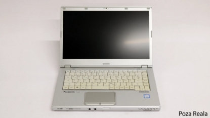 Imagine Laptop Panasonic ToughBook CF-LX6, Intel Core i5 7300U 2.6 GHz up to 3.5 GHz, 8 GB DDR3, 256 GB SSD M.2, Intel HD Graphics, Wi-Fi, Bluetooth, WebCam, Display 14" 1920 by 1080, Fara Windows; 3 Ani Garantie, Refurbished