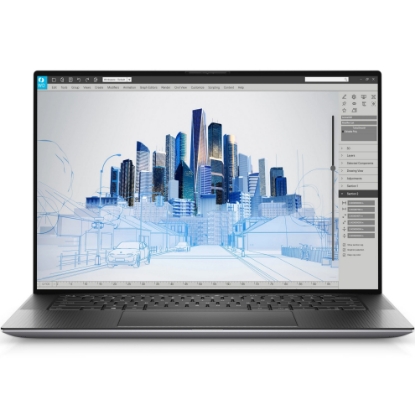 Imagine Laptop Dell Precision 5560, Intel Core i7 11850H 2.5 GHz up to 4.8 GHz, nVidia Quadro T1200 4 GB, Wi-Fi, Bluetooth, WebCam, Display 15.6" 3840 by 2400 TouchScreen, 8 GB DDR4; 2 TB SSD M.2 NVMe NOU; Windows 10 Home; 3 Ani Garantie, Refurbished