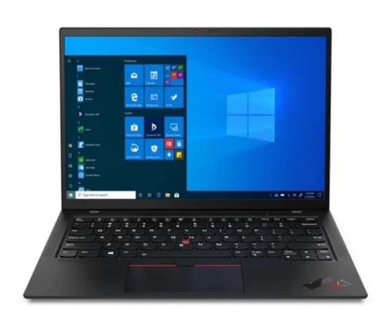 Imagine Laptop Lenovo ThinkPad X1 Carbon Gen 9, Intel Core i7 1185G7 3.0 GHz up to 4.8 GHz, Intel Iris Xe Graphics, Tastatura QWERTY US, Wi-Fi, Bluetooth, WebCam, Display 14" 1920 by 1200, 16 GB DDR4, 1 TB SSD M.2 NVMe NOU; Windows 10 Home; 3 Ani Garantie, Ca Nou