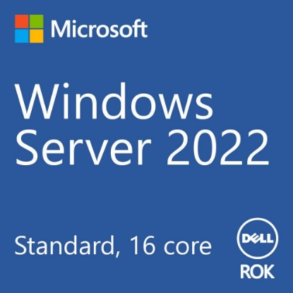 Imagine Licenta Microsoft Windows Server 2022 Standard, 16 Core, 64 bit, English, ROK KIT For Dell Servers