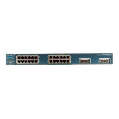 Arată detalii pentru Switch Cisco 24 Port, WS-C23750G-24T-E Imagine Switch Cisco 24 Port, WS-C23750G-24T-E