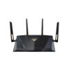 Imagine Router Asus Dual-Band RT-BE98, WIFI-7, Standarde wireless: IEEE 802.11a, IEEE 802.11b, IEEE 802.11g, WiFi 4 (802.11n), WiFi 5 (802.11ac), WiFi 6 (802.11ax), WiFi 7 (802.11be), IPv4, IPv6, Segment Produs: BE7200, Viteza wireless: 1376+5764 Mbps, 4 x antene externe, Procesor: 2.6GHz quad-core