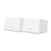 Imagine MERCUSYS HALO H47BE WHOLE MESH WIFI 7 2PACK, Tri-Band, Standarde wireless: 6 GHz: IEEE 802.11be, 5 GHz: IEEE 802.11b/g/n/ac/ax/be mixed, 2.4 GHz: IEEE 802.11b/g/n/ax mixed, Viteza wireless: 5760 Mbps at 6 GHz, 2880 Mbps at 5 GHz, 574 Mbps at 2.4 GHz, Dimensiuni: 170 × 122.4 × 103.5 mm, Interfata: 3