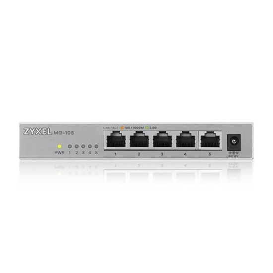 Imagine SWITCH ZYXEL XMG105H 8 PORT POE  1 SPF+
