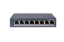 Imagine Switch 8 porturi Gigabit Hikvision DS-3E1508-EI(V2), L2, Smart Managed, 8 ×gigabit RJ45 porturi, switching capacity 16 Gbps, network topology management, alarm push, network health monitor, material metal, dimensiuni: 170 mm × 27.6 mm × 93.1 mm, greutate: 0.36 kg