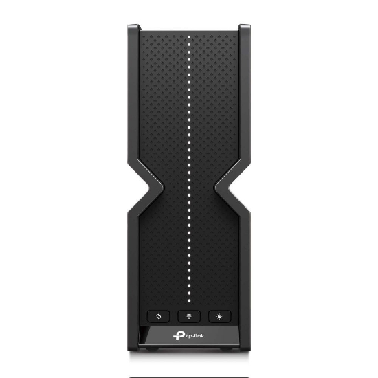 Imagine Router Wireless TP-Link ARCHER BE550, 1xWAN 2.5 Gbps, 4xLAN 2.5 Gbps, 6 antene externe, tri-band AC750 (5760/2880/574Mbps), Buton WirelessON/OFF,buton WPS
