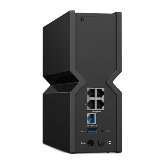 Imagine Router Wireless TP-Link ARCHER BE550, 1xWAN 2.5 Gbps, 4xLAN 2.5 Gbps, 6 antene externe, tri-band AC750 (5760/2880/574Mbps), Buton WirelessON/OFF,buton WPS