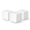 Imagine Mercusys Halo H60X(3-pack) Whole mesh Wi-Fi6 system, AX1500, Dual-band, Standarde wireless: IEEE 802.11ax/ac/n/a 5 GHz, IEEE 802.11n/b/g 2.4 GHz, Viteza wireless: 1201 Mbps on 5 GHz, 300 Mbps on 2.4 GHz, Dimensiuni:88 × 88 × 88 mm, Interfata: 3 x 10/100/1000LAN/WAN, Pachetul contine 1 x Halo H60XR