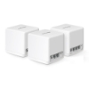Imagine Mercusys Halo H60X(3-pack) Whole mesh Wi-Fi6 system, AX1500, Dual-band, Standarde wireless: IEEE 802.11ax/ac/n/a 5 GHz, IEEE 802.11n/b/g 2.4 GHz, Viteza wireless: 1201 Mbps on 5 GHz, 300 Mbps on 2.4 GHz, Dimensiuni:88 × 88 × 88 mm, Interfata: 3 x 10/100/1000LAN/WAN, Pachetul contine 1 x Halo H60XR