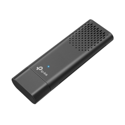 Imagine TP-Link ARCHER TX20U Adaptor USB Wireless AX1800 cu două antene High- Gain, Dimesnsiuni; 84 × 156.3 × 19.2 mm, Standarde Wireless: IEEE 802.11a/b/g/n/ac/ax, Rada semnal: 2.4 GHz: 574Mbps, 5 GHz: 1201Mbps, Securitate Wireless: WEP, WPA/WPA2/WPA3, WPA-PSK/WPA2-PSK, Cablu USB 3.0 de 1 metru