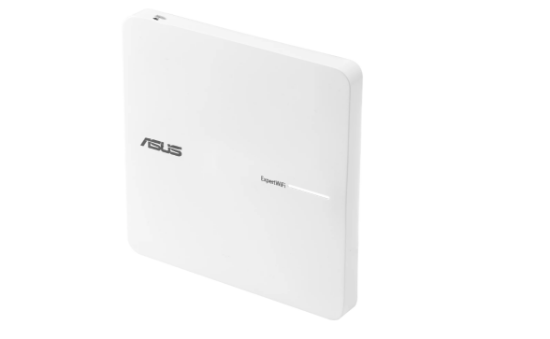 Imagine Asus AX3000 Dual-Band WiFi 6 (802.11ax) PoE Access Point, Standarde wireless: IEEE 802.11a, IEEE 802.11b, IEEE 802.11g, WiFi 4 (802.11n), WiFi 5 (802.11ac), WiFi 6 (802.11ax), IPv4, IPv6, AX3000 ultimate AX performance : 2402 Mbps+ 574 Mbps, 4 antene interne, Procesor: 1.7 GHz quad-core, Memorie