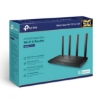 Imagine TP-Link Router Gigabit Dual-Band Wi-Fi 6 AX1500 ARCHER AX17, Standarde wireless: IEEE 802.11ax/ac/n/a 5 GHz, IEEE 802.11n/b/g 2.4 GHz, Viteza: 5 GHz: 1201 Mbps, 2.4 GHz: 300 Mbps, 4 antene fixe, Interfata: 1× port WAN Gigabit, 3× porturi LAN Gigabit, dimesiuni: 215 × 117 × 32 mm