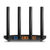 Imagine TP-Link Router Gigabit Dual-Band Wi-Fi 6 AX1500 ARCHER AX17, Standarde wireless: IEEE 802.11ax/ac/n/a 5 GHz, IEEE 802.11n/b/g 2.4 GHz, Viteza: 5 GHz: 1201 Mbps, 2.4 GHz: 300 Mbps, 4 antene fixe, Interfata: 1× port WAN Gigabit, 3× porturi LAN Gigabit, dimesiuni: 215 × 117 × 32 mm