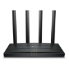Imagine TP-Link Router Gigabit Dual-Band Wi-Fi 6 AX1500 ARCHER AX17, Standarde wireless: IEEE 802.11ax/ac/n/a 5 GHz, IEEE 802.11n/b/g 2.4 GHz, Viteza: 5 GHz: 1201 Mbps, 2.4 GHz: 300 Mbps, 4 antene fixe, Interfata: 1× port WAN Gigabit, 3× porturi LAN Gigabit, dimesiuni: 215 × 117 × 32 mm