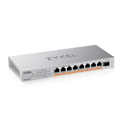 Imagine SWITCH ZYXEL XMG108HP 8 PORT POE  1 SPF+
