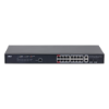 Imagine Dahua Managed Switch 18 porturi, 16 porturi POE, Gigabit, Port 1-16:16 × 10M/100M/1000MBase-T (PoE), Port 17-18:2 × 10M/100M/1000MBase-T (uplink) (combo), Port 17-18:2 × 1000M SFP (uplink)(combo), 1 × Console port, Managed L2, Capacitate switch: 56 Gbps, Packet Forwarding Rate: 29.76 Mpps