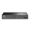 Imagine "JetStream™ 4-Port 10GBase-T and 2-Port 10GE SFP+ L2+ Managed Switch with 4-Port PoE++ PORT: 4× 10G PoE++ Ports, 2× 10G SFP+ Slots, RJ45/Micro-USB Console Port SPEC: 802.3bt/at/af, 200 W PoE Power, 1U 13-inch Rack-mountable Steel Case FEATURE: Integration with JetStream™ SDN Controller,Static