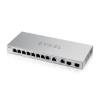 Imagine XGS1010-12-ZZ0101F - Ethernet Switch, RJ45 Ports 10, Fibre Ports 2SFP+, 10Gbps, Unmanaged, Zyxel