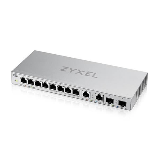 Imagine XGS1010-12-ZZ0101F - Ethernet Switch, RJ45 Ports 10, Fibre Ports 2SFP+, 10Gbps, Unmanaged, Zyxel