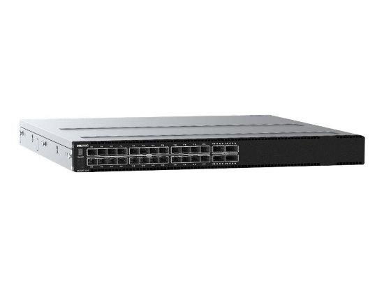 Imagine Dell EMC S5224F-ON SWITCH 24X 25GBE SFP28 4X 100GBE QSFP28 PORTS IO TO PSU AIR 2X PSU OS10, 1Yr