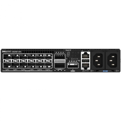 Imagine Dell EMC S5212F-ON Switch, 12x 25GbE SFP28, 3x 100GbE QSFP28 ports, IO to PSU air, 2x PSU, 3Yr ProSupport + NBD