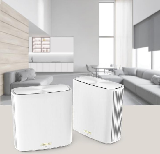 Imagine Router wireless ASUS Gigabit XD6S, AX5400, Wifi 6, Dual-Band, 2 pack