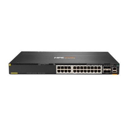 Imagine HPE Aruba Networking CX 6300M 24-port HPE Smart Rate 1/2.5/5GbE Class 6 PoE and 4-port SFP56 Switch
