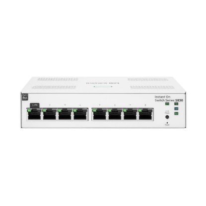 Imagine HPE Networking Instant On Switch 8p Gigabit 1830