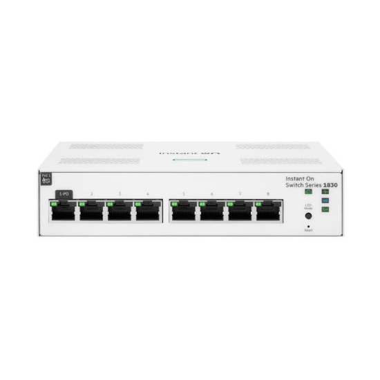 Imagine HPE Networking Instant On Switch 8p Gigabit 1830