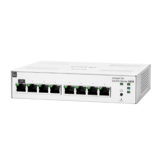Imagine HPE Networking Instant On Switch 8p Gigabit 1830