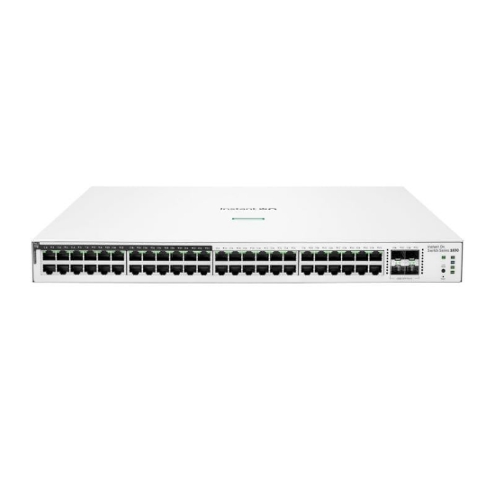 Imagine HPE Networking Instant On Switch 48p Gigabit CL4 PoE 4p SFP 370W 1830