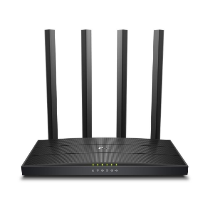 Imagine TP-link AC1200 Wireless MU-MIMO Gigabit Router, ARCHER C6U, IEEE 802.11ac/n/a 5 GHz IEEE 802.11n/b/g 2.4 GHz, 5 GHz: 867 Mbps (802.11ac), 2.4 GHz: 400 Mbps (802.11n), 1x Port WAN, 4x Port LAN Gigabit, 1x Port USB 2.0, 12V