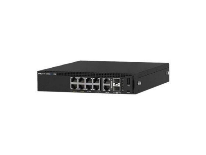 Imagine Dell EMC Switch N1108EP-ON, L2, 8 ports, RJ45 PoE/PoE+, 2 ports SFP 1GbE, , 3Yr ProSupport + NBD