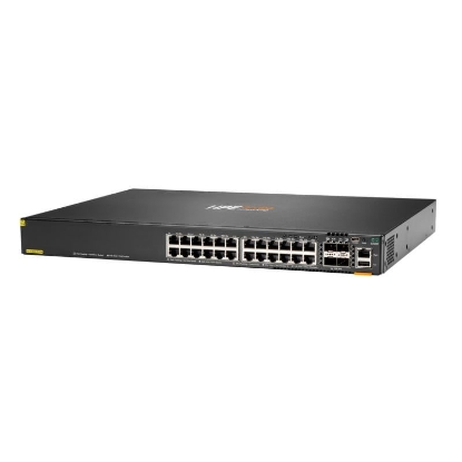 Imagine HPE Aruba Networking CX 6200F 24G Class4 PoE 4SFP+ 370W Switch