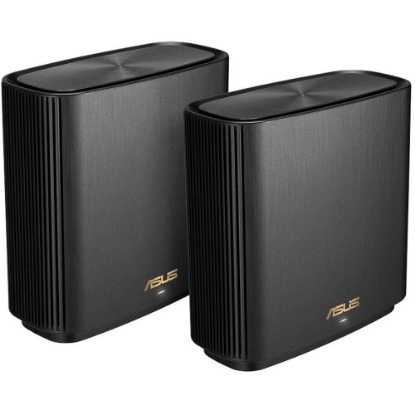 Imagine Router wireless ASUS Gigabit Mesh ZenWiFi, AX XT8, Wifi 6, Tri-Band, 2 pack