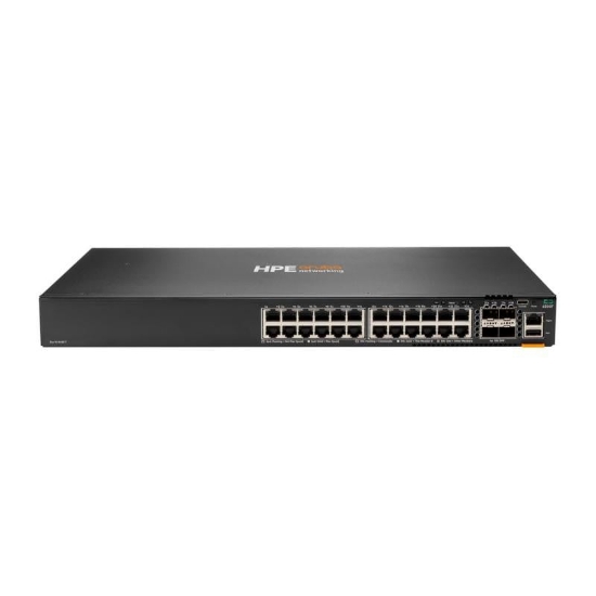 Imagine HPE Aruba Networking CX 6200F 24G 4SFP+ Switch
