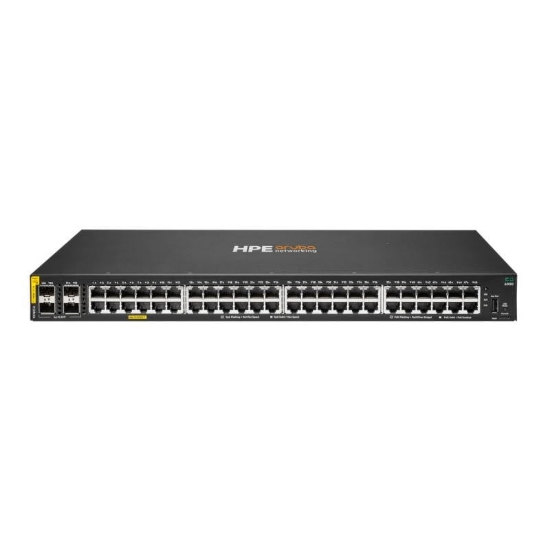 Imagine HPE Aruba Networking CX 6000 48G Class4 PoE 4SFP 370W Switch