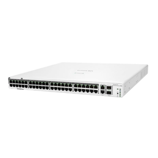 Imagine HPE Networking Instant On Switch 40p Gigabit CL4 8p Gigabit CL6 PoE 2p 10GBT 2p SFP+ 600W 1960