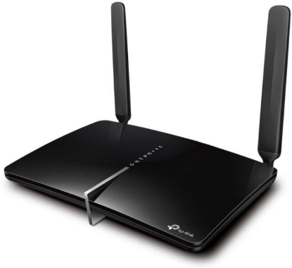 Imagine TP-LINK AC1200 Wireless Dual Band 4G + cat6 Router, ARCHER MR600,3* 10/100Mbps LAN Ports, 1* 10/100Mbps LAN/WAN Port, 1* micro SIM Card Slot, 2* Detachable External 4G LTE Antennas,IEEE 802.11a/n/ac 5 GHz, IEEE 802.11b/g/n 2.4 GHz, WPS Button, Reset Button, WiFi On/Off Button, Power On/Off Button