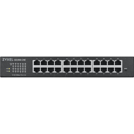 Imagine Zyxel GS1900-24, 24-port GbE L2, 24 Port  Smart Switch, rackmount,
