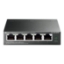 Imagine "5-Port Gigabit Easy Smart Switch with 4-Port PoE+ PORT: 4× Gigabit PoE+ Ports, 1× Gigabit Non-PoE Ports SPEC: 802.3at/af, 65 W PoE Power, Desktop Steel Case FEATURE: PoE Auto Recovery, MTU/Port/Tag-based VLAN, QoS, IGMP Snooping, Web/Utility Management, Plug and Play"