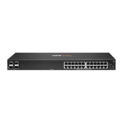 Imagine HPE Aruba Networking CX 6000 24G 4SFP Switch