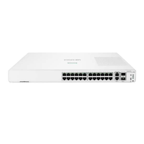 Imagine HPE Networking Instant On Switch 24p Gigabit 2p 10GBT 2p SFP+ 1960