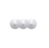 Imagine TP-Link AC1300 Whole Home Mesh Wi-Fi System, Deco M5 (3-Pack); Quad-coreCPU; 2 LAN/WAN Gigabit Ethernet Ports; Flash: 32 MB; SDRAM: 256 MB; 4*internal antennas per Deco unit; Wireless Standards: IEEE 802.11 ac/n/a5 GHz, IEEE 802.11 b/g/n 2.4 GHz; Frequency: 2.4 GHz and 5 GHz; ExternalPower Supply