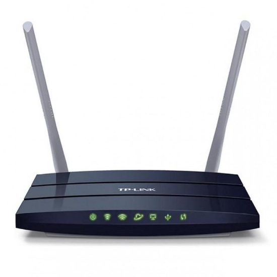 Imagine Router Wireless TP-Link ARCHER C50 v3, 1xWAN 10/100, 4xLAN 10/100, 4antene externe,dual-band AC1200 (300/867Mbps), Buton Wireless ON/OFF