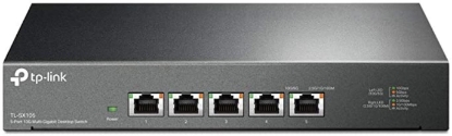 Imagine "5-Port 10G Multi-Gigabit Desktop Switch PORT: 5× 10G RJ45 Ports SPEC: Desktop Steel Case FEATURE: Plug and Play"